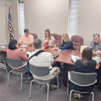 Canadian County’s elected officials meet with County Excise Board members