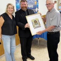 Menz honored for service_story