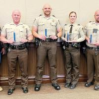 Four CCSO members honored at Buckledown Awards_story