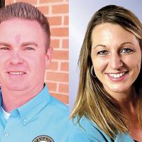 Josh Davis and Lacey Dawson