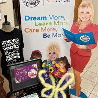 Wesley United Methodist Church partnered with the Dolly Parton Imagination Library