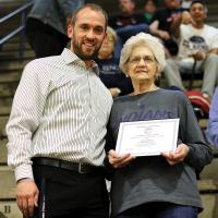 Patton honored by EHS and Oklahoma Basketball Coaches Association