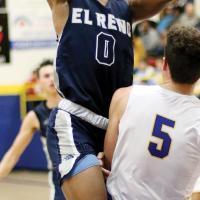 EHS boys basketball_Nicholson shoot over defender