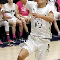 Evan Roman Nose scored four points