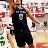 Jacob Nichols takes the ball to the rim
