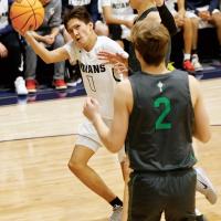 Carter Roman Nose had a double-double in the win over Star Spencer