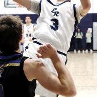 Kason Haydon shoots a short jumper