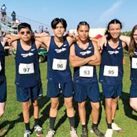 El Reno boys cross country team