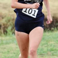 Lilly Owen was one of three runners to place in the top 25 for the Indians