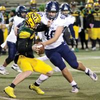 EHS football_Hunt drop quarterback