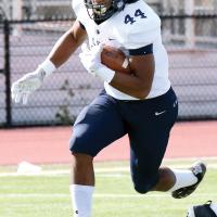 Darius Moore breaks into the open for a long run