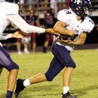 Kade Mayo is one of six ball carriers this season
