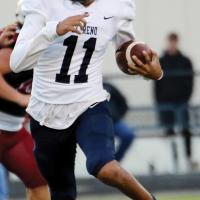 Evan Roman Nose runs for extra yards