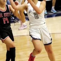 Ashlyn Evans-Thompson earned all-tourney honors in Shawnee