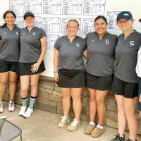 EHS’ girls golf team earned its way back to the state tourney