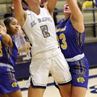 Ashlyn Evans-Thompson is the team's top scorer after two games