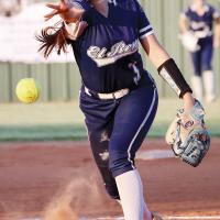  Zoey Pawnee was named to the All-District 5A-2 team as a first-team pitcher