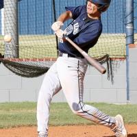 Daylin Pruitt turns on a pitch