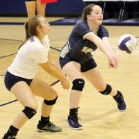 EHS volleyball_Patswald and Conner