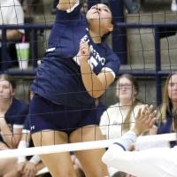 Trinity Black (25) strikes a kill attempt