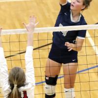 Bailey Denwalt was one of two players in double-digit kills