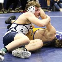 EHS wrestling_Law tries to turn Hardy