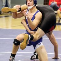 EHS wrestling_LaFoe shoots through
