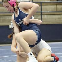 Seeley Chronister steps out of a hold to score an escape