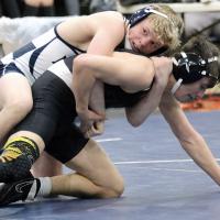 Will Heger was named Outstanding Wrestler at the Chickasha tournament