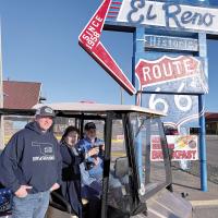 Eric Hughes delivered soft drinks to Larry and Karen Nance last week as the couple celebrated the 50th anniversary of their first date