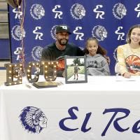 Ashlyn Evans-Thompson signed a national letter of intent last week