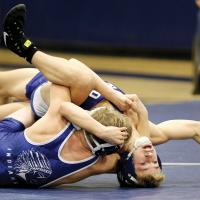 EDJH wrestling_Jennings uses head