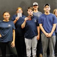 El Reno High School’s Academic Team at the Yukon tournament