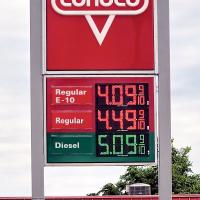 Gas prices soared past $4 per gallon last week