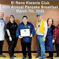 El Reno Kiwanis Club 60th annual pancake breakfast