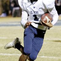 Devonne Smith runs back an interception 