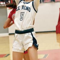 Halli Ferguson shoots a small jumper