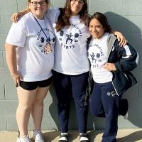 Raley Hartley, Maria Espinoza and Claudia Garcia took part in the girls state powerlifting championships
