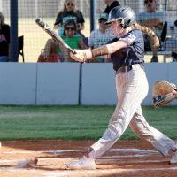 Maddie Moss logged two hits in the loss to Noble