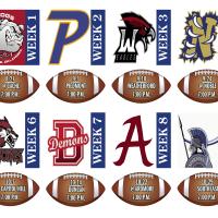 Football Schedule for 2021