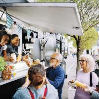 Food trucks like this would have a streamlined process toward licensing under the new law