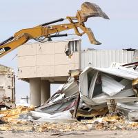 Frontier Motors demolition