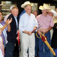 Commissioners cut the ribbon on the new Canadian County Expo and Event Center