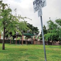 The pavilion at Gadberry Park will be among those getting a makeover