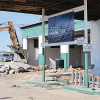 Filling Station makeover begins_1