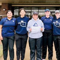 EHS’s girls golf team qualified for the Class 5A state championships