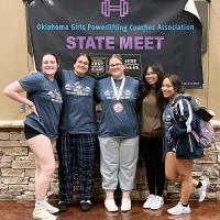 Pictured is Team El Reno for the 2023 OGPCA state meet