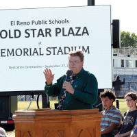 Brian Rukes tells the process of adding new walls to the Gold Star Plaza