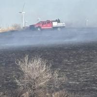 Grass fire