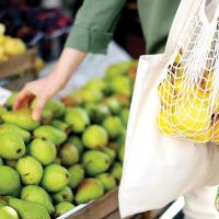 Follow food safety guidelines when using reusable bags